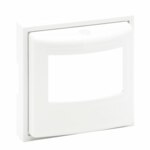 Legrand 864310A NILOE STEP Abdeckung 2-L-Bewegungsmelder (ohne N-L) Aluminium