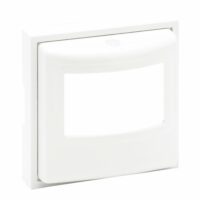 Legrand 864310A NILOE STEP Abdeckung 2-L-Bewegungsmelder (ohne N-L) Aluminium