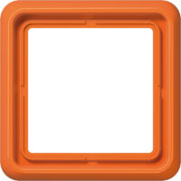 Jung Rahmen 1-fach orange waage/senkrecht CD 581 WU O