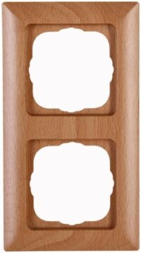 Kopp 306631005 Abdeckr.2-fach HK02 buche