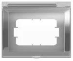 BTicino 26603 Feuchtraumabdeckung 3M mit transp Klappdeckel AXOLUTE/LivingLight