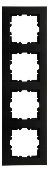 Kopp 407115004 HK07 PURE Abdeckrahmen 4-fach anthrazit