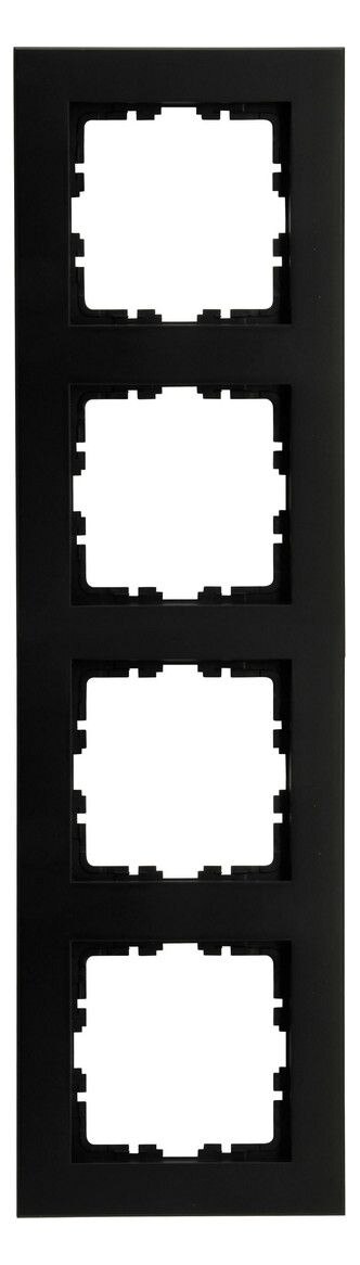 Kopp Kopp 407115004 HK07 PURE Abdeckrahmen 4-fach anthrazit