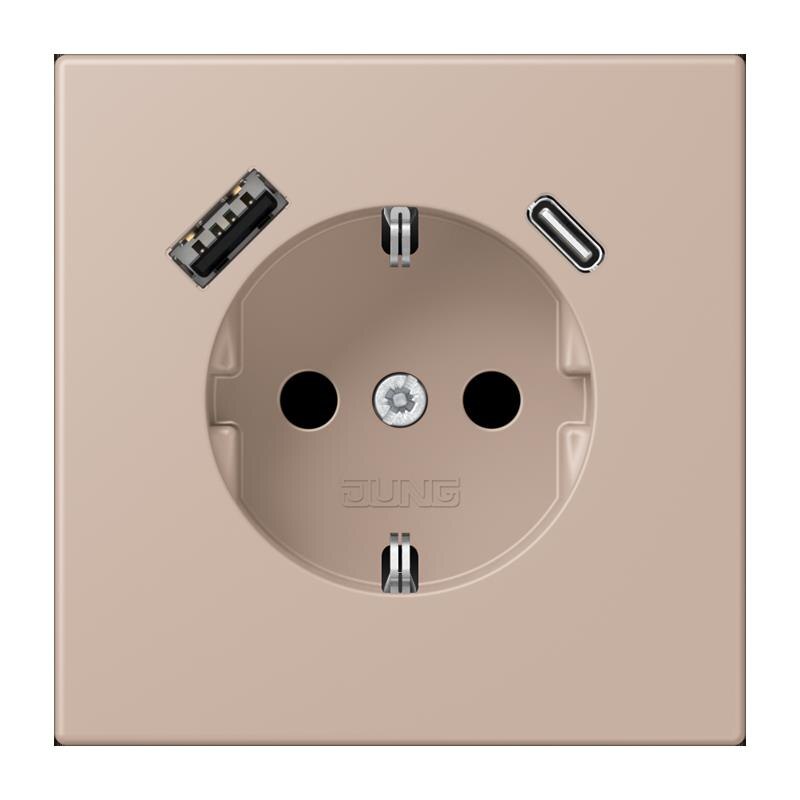 Jung Jung LC1520-15CA240 SCHUKO-Steckdose mit USB Typ AC LC32131