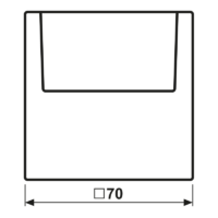 Jung Hotelcard-Schalter alpinweiß ohne Taster-Einsatz LS 590 CARD WW
