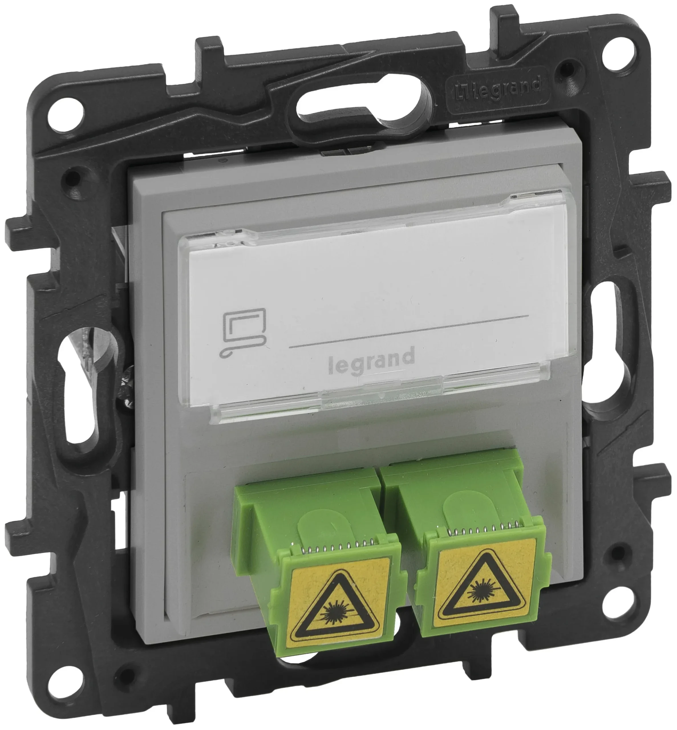 Legrand Legrand 864344 SC/APC Fibre Optic Niloe Step Aluminium