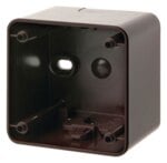 Berker 09115101 Aufbau-Gehäuse hoch Aufputz Integro Classic braun glänzend