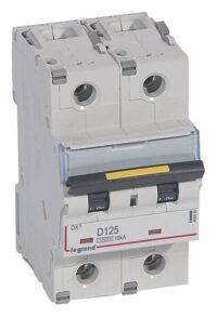Legrand 409460 DX3 LS-Schalter D 125A 2-polig 10kA 400VAC 3TE