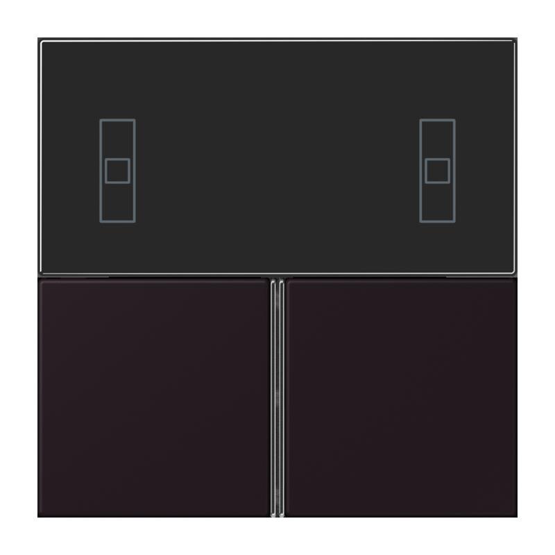 Jung Jung LC4093TSA248 KNX Tastensatz für Komfortregler LC4320E