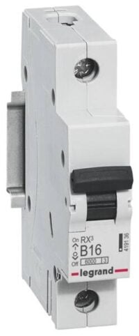 Legrand 419136 RX3 LS-Schalter B 16A 1-polig 6kA 230/400VAC 1TE