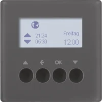 Berker Jalousie-Schaltuhr anthrazit samt 85741126