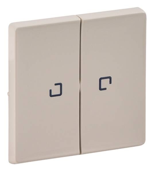 Legrand Legrand 755221 Serienwippe beleuchtbar Thermoplast Valena Life mandelweiß