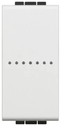 BTicino N4411C vernet. 3-Leiter Dimmer für LivingLight with Netatmo Weiß
