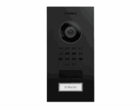 Bild vom Produkt: DoorBird IP Video Türstation D1101V Unterputz, inkl. Unterputzgehäuse, graphitschwarz (RAL9011)
