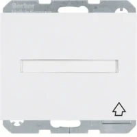Berker SCHUKO-Steckdose pws mit Abdeckplatte 47527109