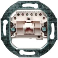 Kopp 33369400 UAE-Anschlussdose Unterputz ISDN-fähig RJ11/12 RJ45 8-polig Sockel