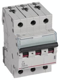 Legrand 403540 TX3 LS-Schalter C 4A 3-polig 6kA 400VAC 3TE