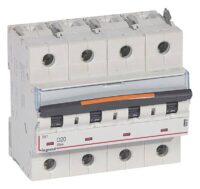 Legrand 409847 DX3 LS-Schalter D 20A 4-polig 25kA 400VAC 6TE