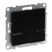 Legrand 765842 Seano with Netatmo Serienschalter 2x250W pro Kanal Schwarz