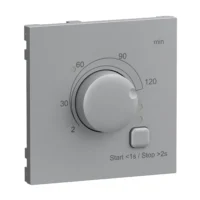 Legrand 765236 SEANO Abdeckung für Zeitschalter 2  120 min Al lackiert