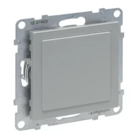 Legrand 765701 SEANO Blindabdeckung & Mosaic-Adapter in der Farbausführung Al