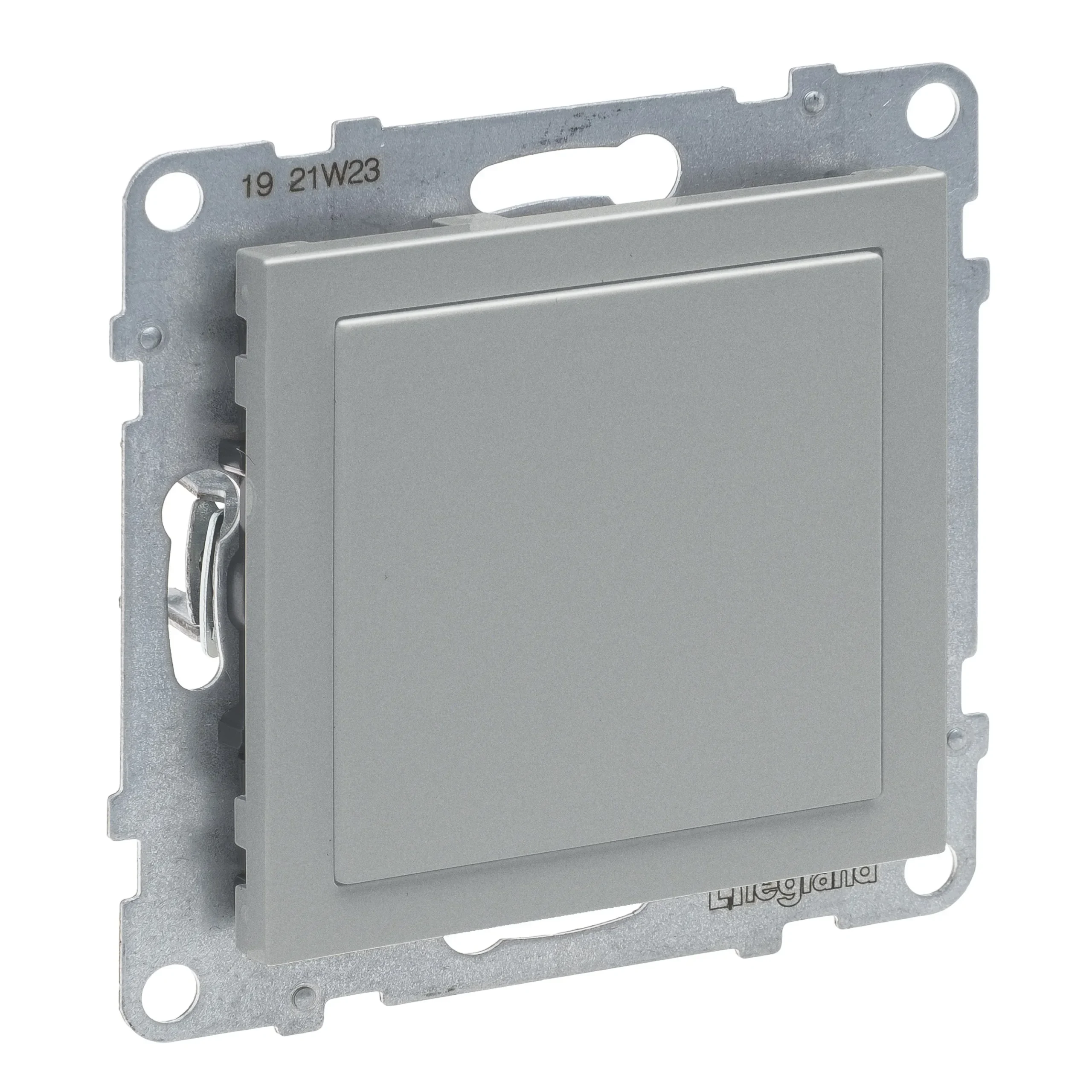Legrand Legrand 765701 SEANO Blindabdeckung & Mosaic-Adapter in der Farbausführung Al
