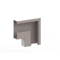 Legrand Van Geel 351367 Flachwinkel B170A H63 RAL9010
