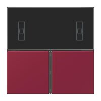 Jung LC4093TSA255 KNX Tastensatz für Komfortregler LC4320M