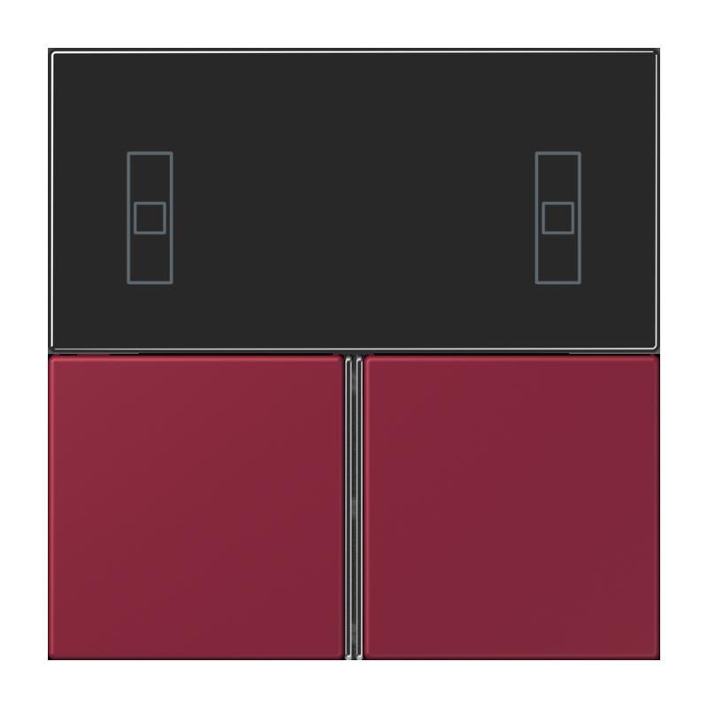 Jung Jung LC4093TSA255 KNX Tastensatz für Komfortregler LC4320M