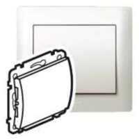 Legrand 771578 Blindabdeckung mit Tragring Galea perlmutt
