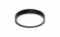 SG LEUCHTEN LED-Anbauleuchte 17W 3000K DISC 606044 1850lm schwarz Konverter