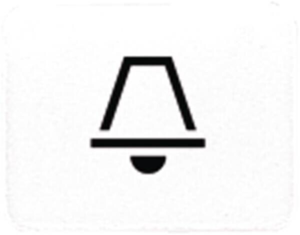 Jung Jung 33KWW Symbol Klingel für CD500 WG600 AP600 alpinweiß