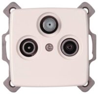Kopp 923017084 Antennenstd.3-fach RIVO weis