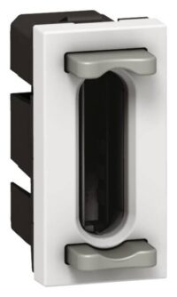 Legrand 077080 Zugentlastung 1-modulig Mosaic ultaweiß