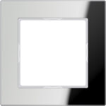 Jung Glasrahmen 1-fach si/vers waage/senkrecht AC 581 GL SI