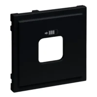Legrand 765327 SEANO Abdeckung für USB-Ladesteckdosen A+C und C+C schwarz