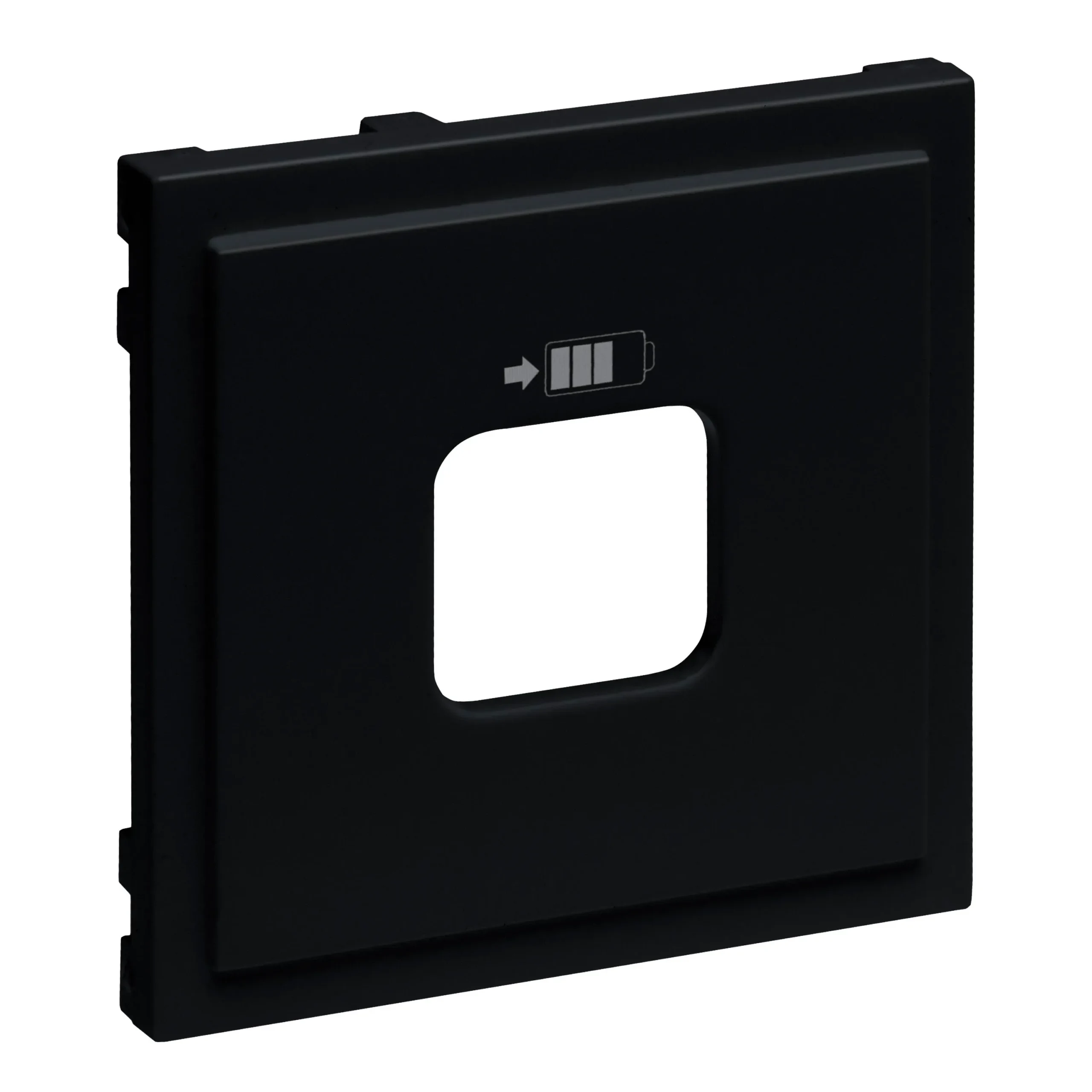 Legrand Legrand 765327 SEANO Abdeckung für USB-Ladesteckdosen A+C und C+C schwarz