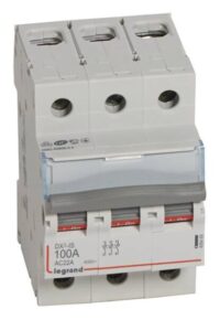 Legrand 406469 DX3 Lasttrennschalter 3-polig 100A 400VAC Kategorie AC-22A