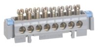 Legrand 004822 Klemmenleiste Universal -x6-25qmm 8x1,5-16qmm Länge:75mm