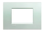 BTicino LNA4803AG LivingLight Abdeck- rahmen für Kompaktinstallation 3M Silver