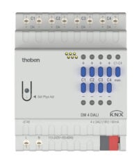 Theben DALI-Aktor 4-fach DM 4 DALI KNX