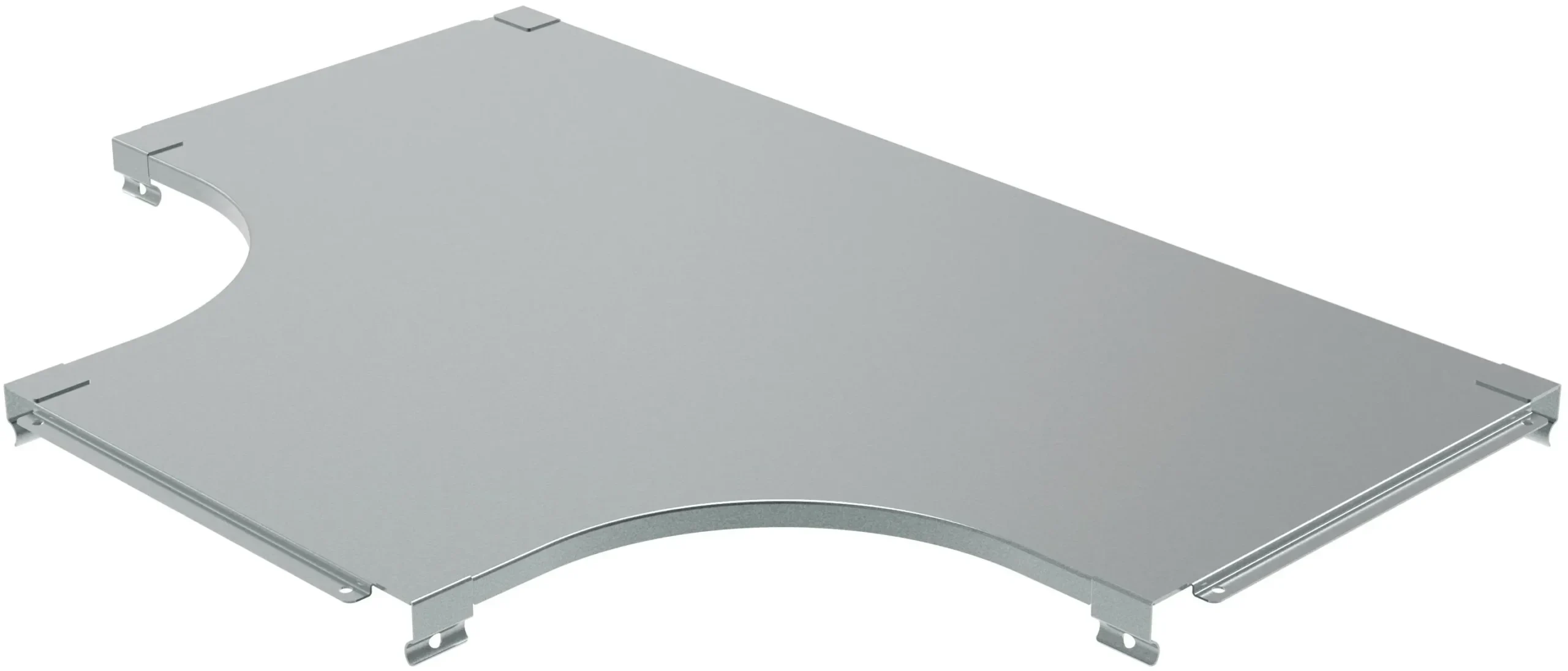Legrand 484104 Deckel für T-Stück 90° 90° B300 mit Schnappbefestigung pulverbesch RAL9010