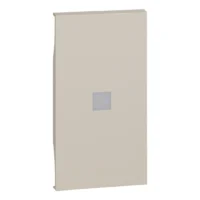 BTicino KM01M2X LivingNow 2M Tasten- abdeckung mit großem Beleuchtung fenster Sand