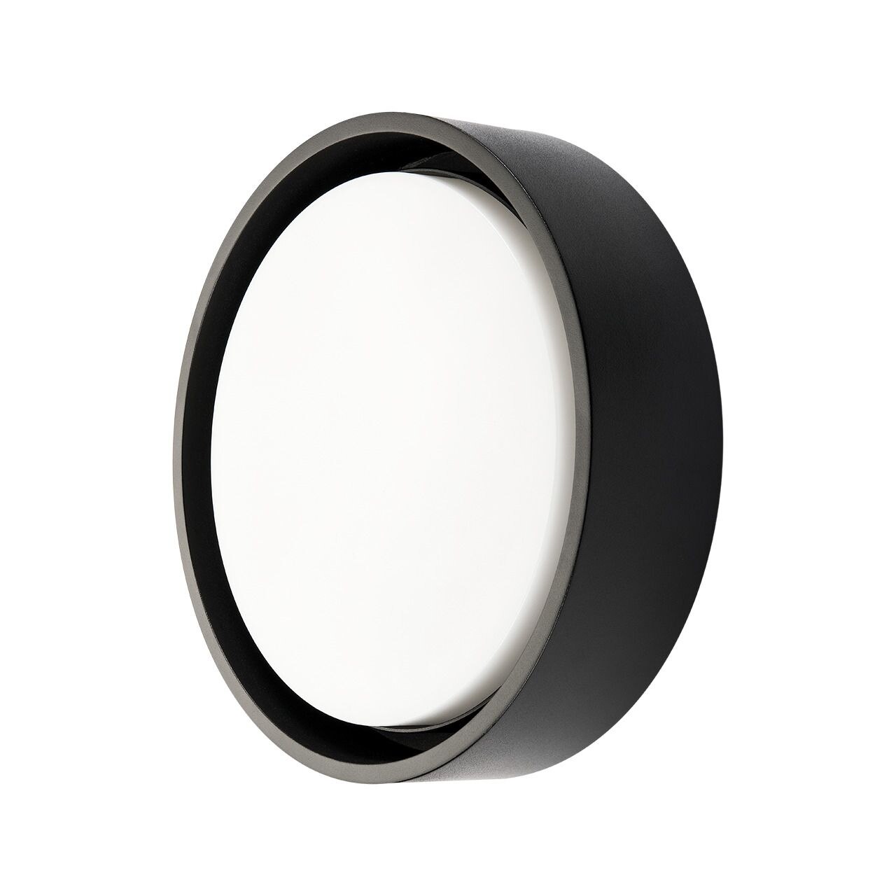 SG Leuchten SG LEUCHTEN LED-Sensorleuchte 7W 4000K FRAME 605203 670lm schwarz Konverter