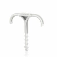 Legrand A01009 Doppelsteckdübel Spannbereich 20-25mm für Rohre grau