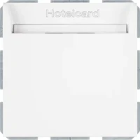 Berker Relais-Schalter Hotelcard polarweiß glänzend 16408999