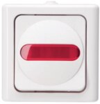 Kopp 561602008 Kontrollschalter AP-FR beleuchtet SF10AX 250V IP44 Blueelectric arktis