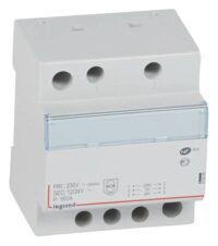 Legrand 413095 Sicherheitstransformator prim. 230V/50Hz sek.12VAC/24VAC 16VA 4TE