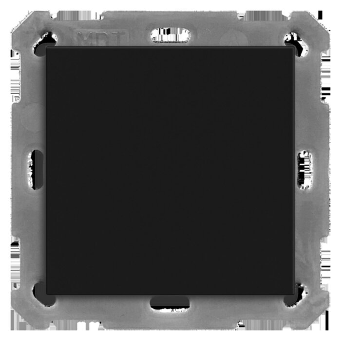 MDT KNX Taster 1-fach Light 55 Basic schwarz matt BE-TAL55B106.01 – Bild 1