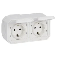 Legrand 069772L Plexo New FRAP 2-fach vorverdrahtete SSDO horizontal SL EB